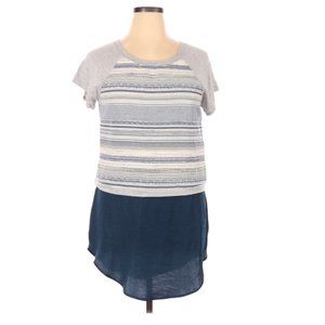 Dolan Left Coast Mixed Media Tunic Top Size XL